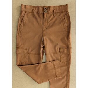 Cabi High Rise‎ Cargo Pants Camel Brown Style 6045 Size 4